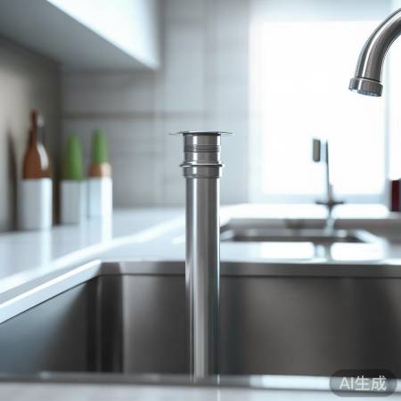 排水管高度应超冷凝器出口，50