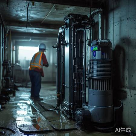 安装排水泵，注意扬程流量。