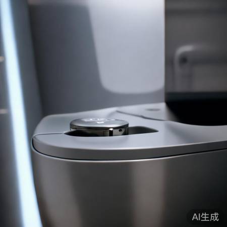 西屋马桶电池盖，侧底可揭。