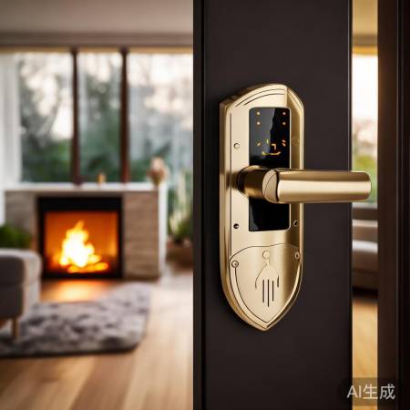 皇家金盾指纹锁，智慧守护家之门