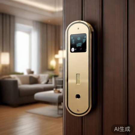 皇家金盾指纹锁，安全智能，物超