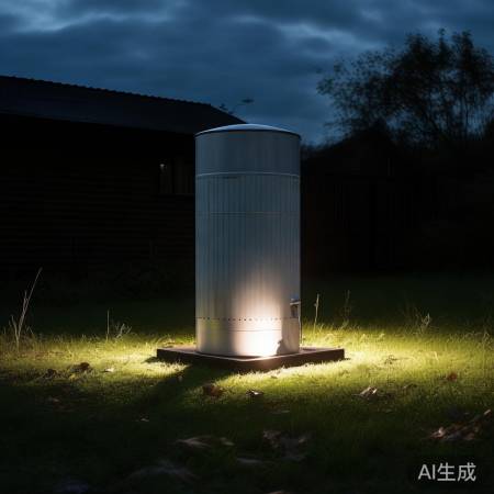 太阳能热水器夜间照明范围有限,