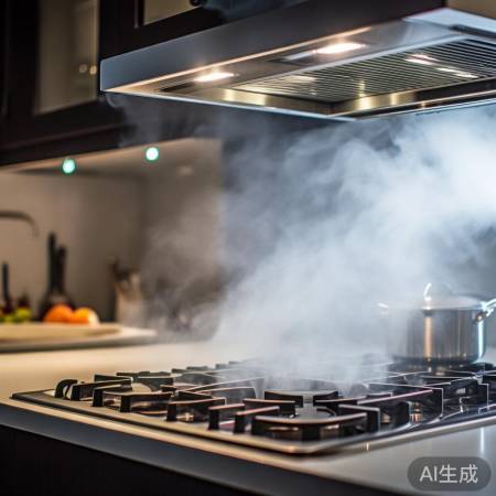 烹饪后，烟机续跑清油烟
