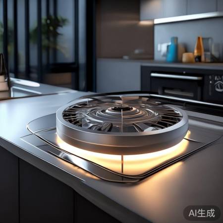 新型燃气灶，安装简便，热交换器