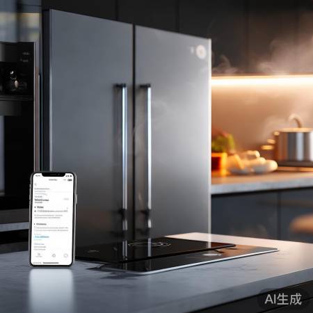 美的油烟机DJ106A，智能远