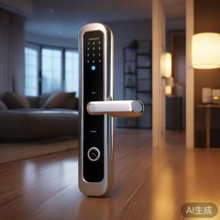 “聚威919智能锁，安全锁界明