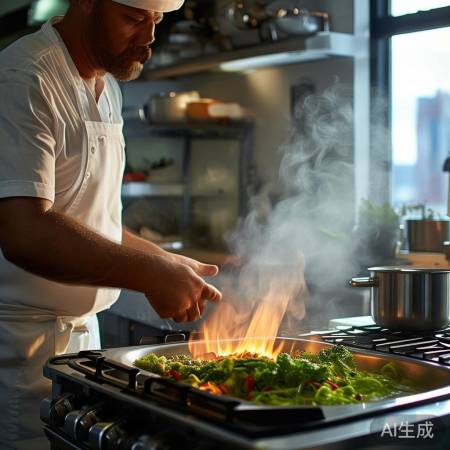 健康饮食，正确火力，美味健康两