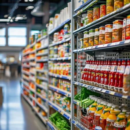 超市货架巧设计，智能空间利用佳