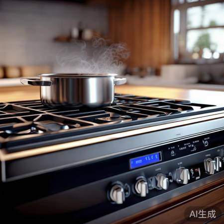 智能燃气灶，烹饪更智能快捷。