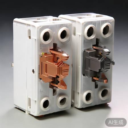 铜触点空开质量佳,塑料铁触点易