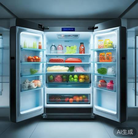 大象冰箱，大容量，智能温控，食
