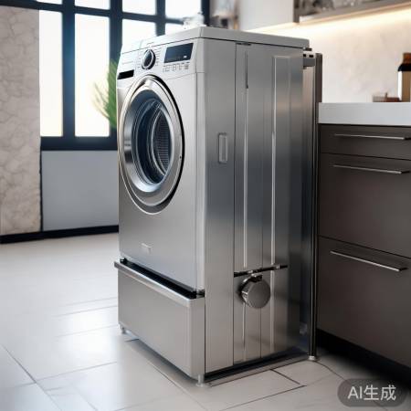 可调高洗衣机底座,更舒适!