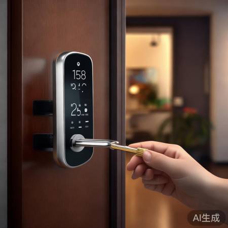 智能锁电量低显258，换电池即