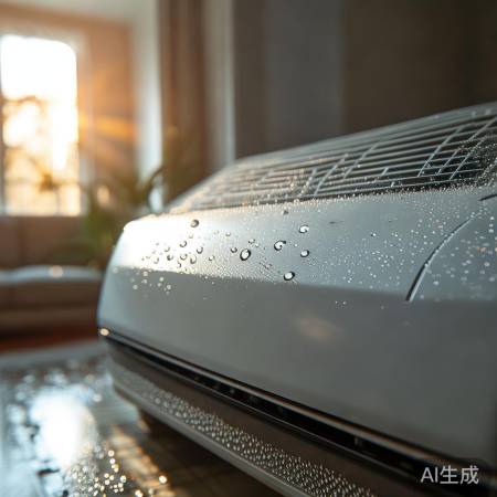 空调结露解法:温差过大,冷饮杯