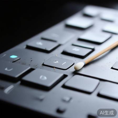 检查按键屏,轻柔擦拭解决问题