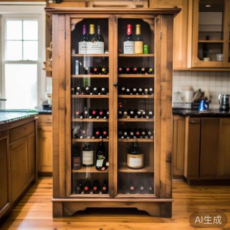 “简易DIY酒柜，乐趣无限”