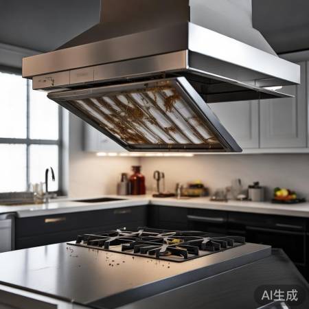 抽油烟机不关？安装问题或过滤网