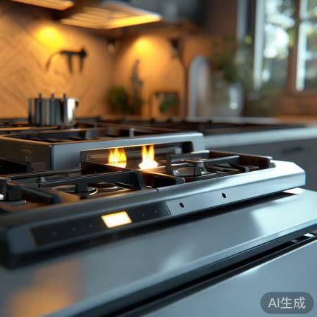 燃气灶自动熄火保护，安全设计必