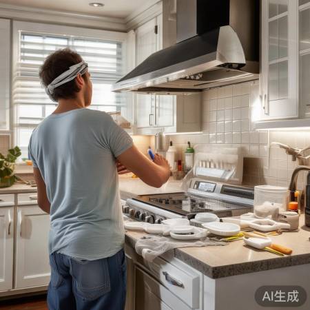 教您轻松换油烟机滤网