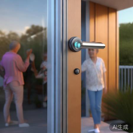 鹿安智能锁:手机远程开锁,方便