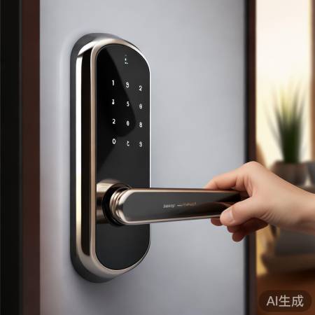 鹿安智能锁芯,安全便捷,生活升