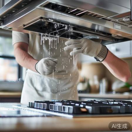 检查管道与密封，辨析油烟机滴水