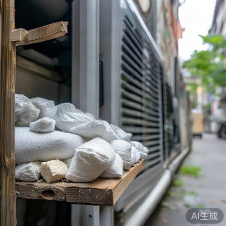 空调外机旁放吸湿剂防结露