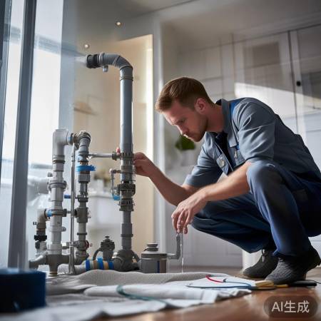 安装不当需重装，确保管道连接牢