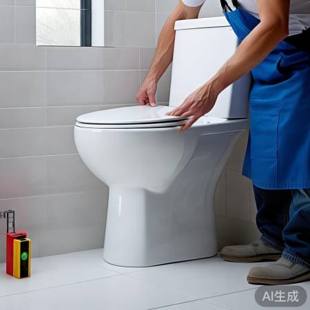 马桶安装：调高度与位置，确保水