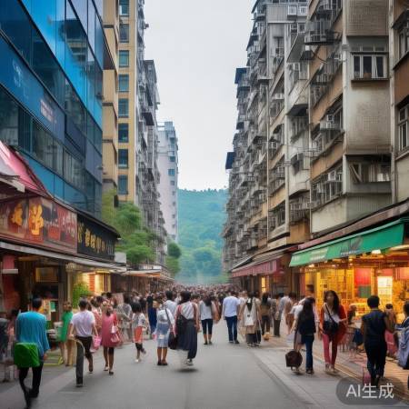 繁华二线城市掠影