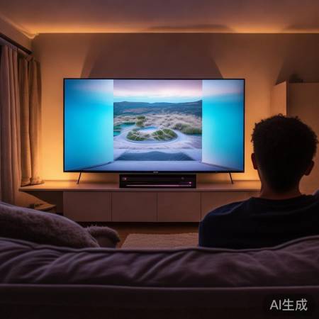 电视宜平视放置,避光窗边。