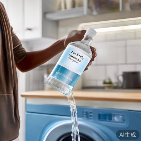 低泡洗衣粉防管道堵塞