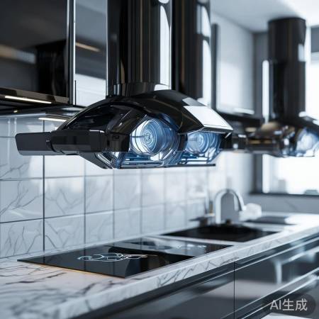 杂牌油烟机升级，双涡轮吸排更高