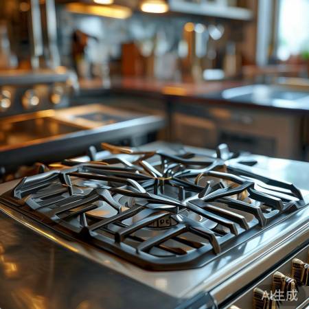 燃气灶品字形布局，时尚潮流新宠
