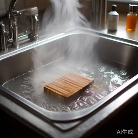 热水洗洁精1:1，灶芯油垢轻松