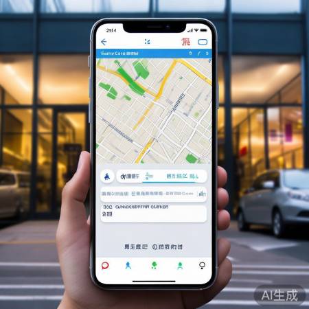 用地图软件找潜江油烟机清洗点
