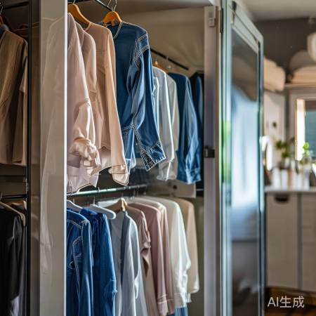 衣物烘干,注意材质与通风