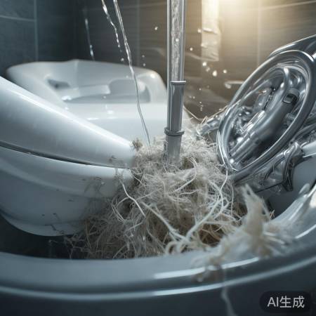 智能马桶冲水阀：定期清理防堵塞