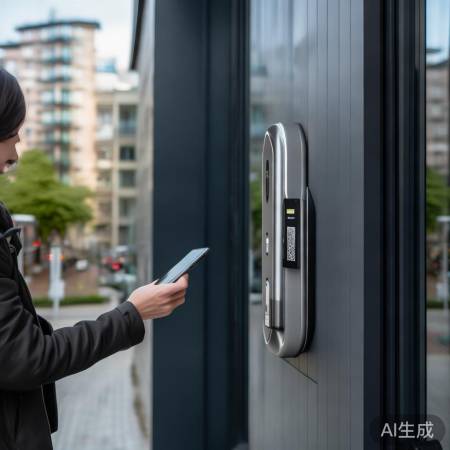 “电商快递智能锁,轻松收货新体