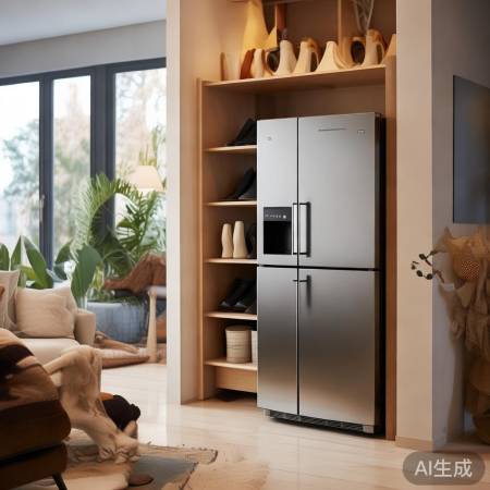家居摆放技巧：鞋柜冰箱巧布局