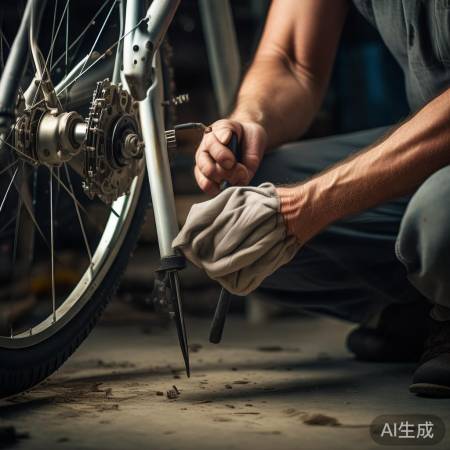 巧妙用布纸，轻松拔轮子。