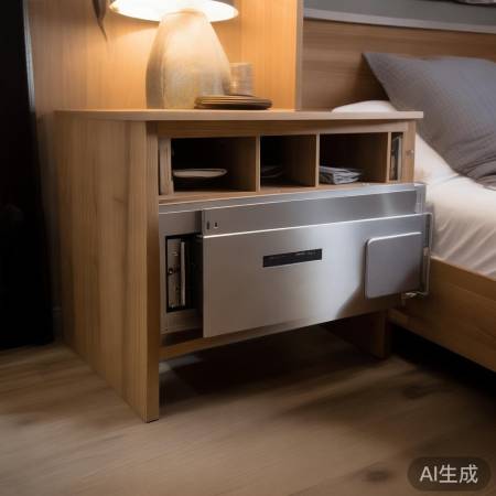 “床头柜保险柜，安全便捷生活佳