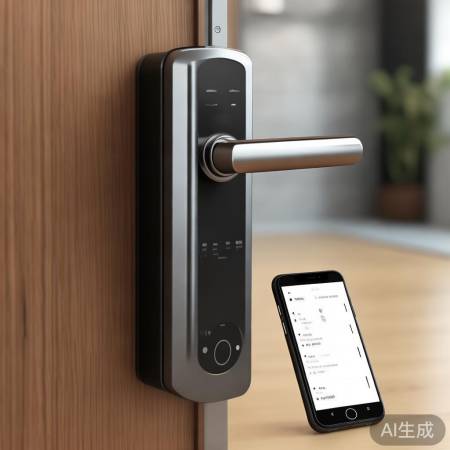 “手机APP远程换锁舌，安全便