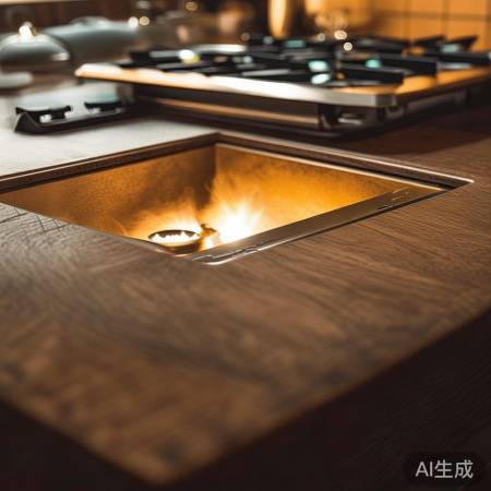 嵌入式燃气灶安装需密封四周