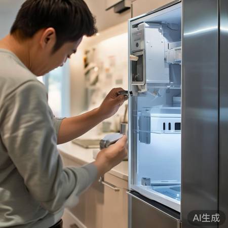 西门子冰箱出水口可更换,查说明