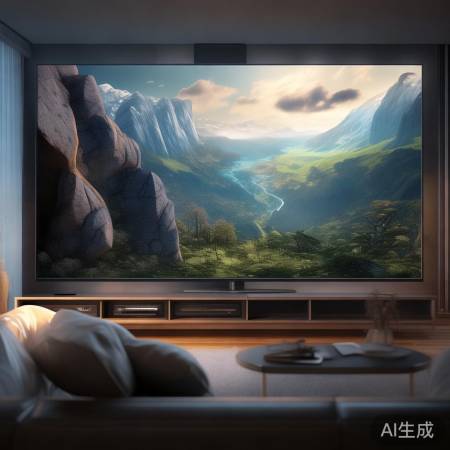 4K电视,高清盛宴,身临其境。