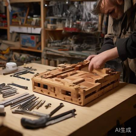 准备工具，检查部件，组装拼积木