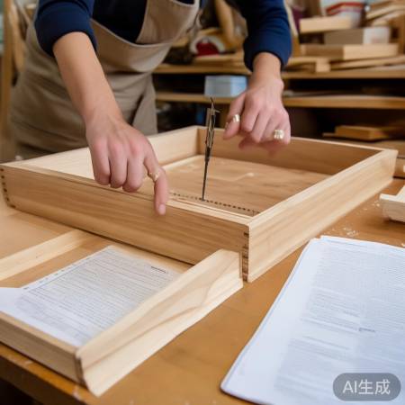 组装底侧板，螺丝固定勿过力