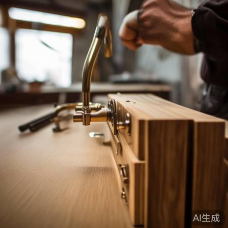 安装把手锁具，位置美观方便