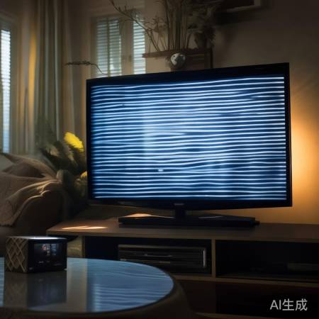 电视信号干扰致白条